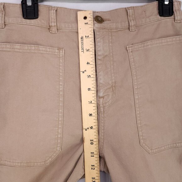 Madewell Jeans Size 28 Womens 90s Straight Utility Pants High Rise Stretch Canva - Picture 8 of 16